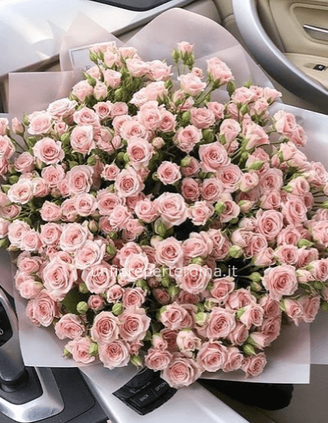 Bouquet rose inglesi