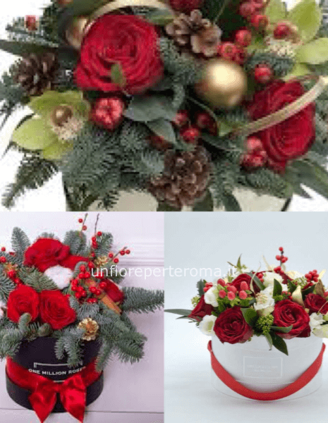 Flowers box natalizio 