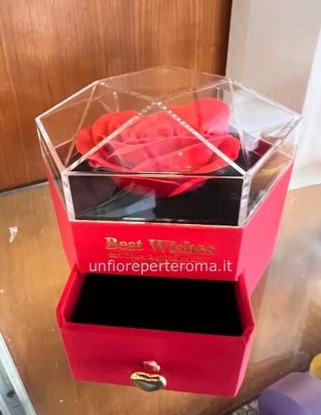 Box esagonale portagioielli 